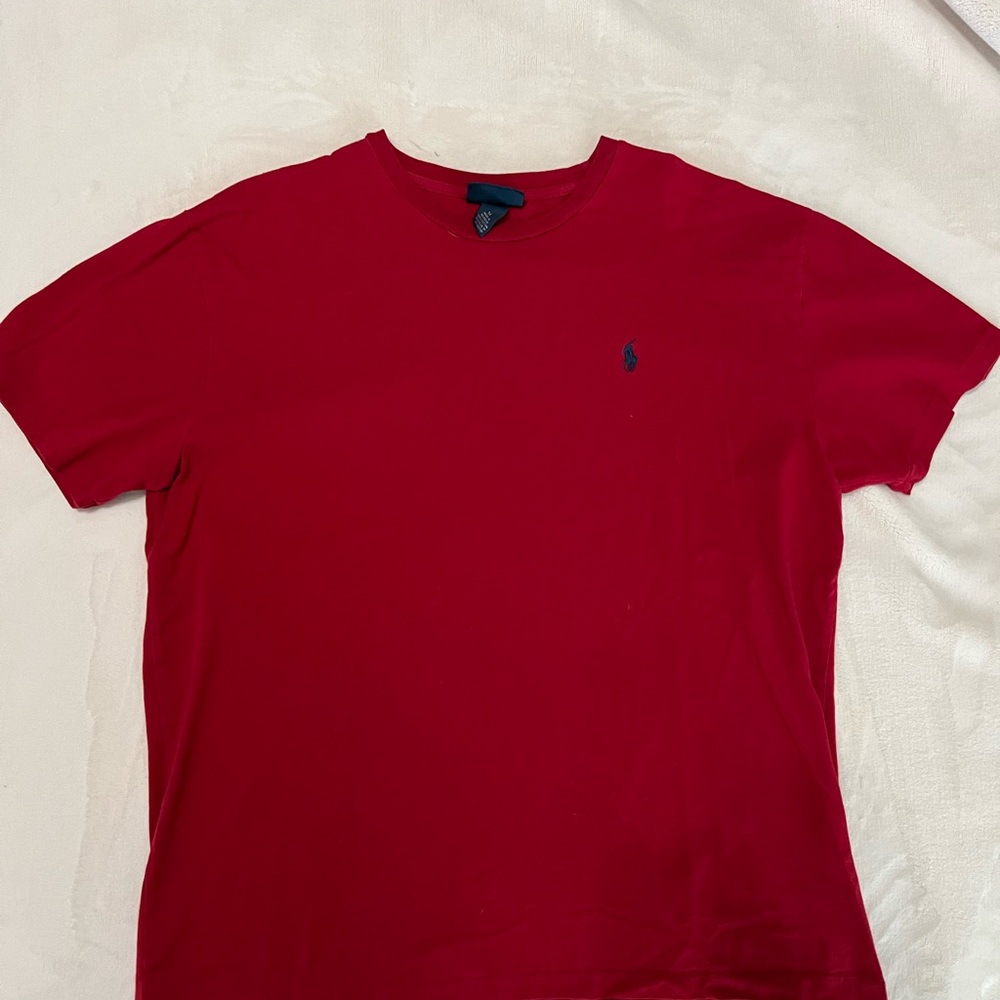 Polo Ralph Lauren Red Short Sleeve T-shirt, Medium